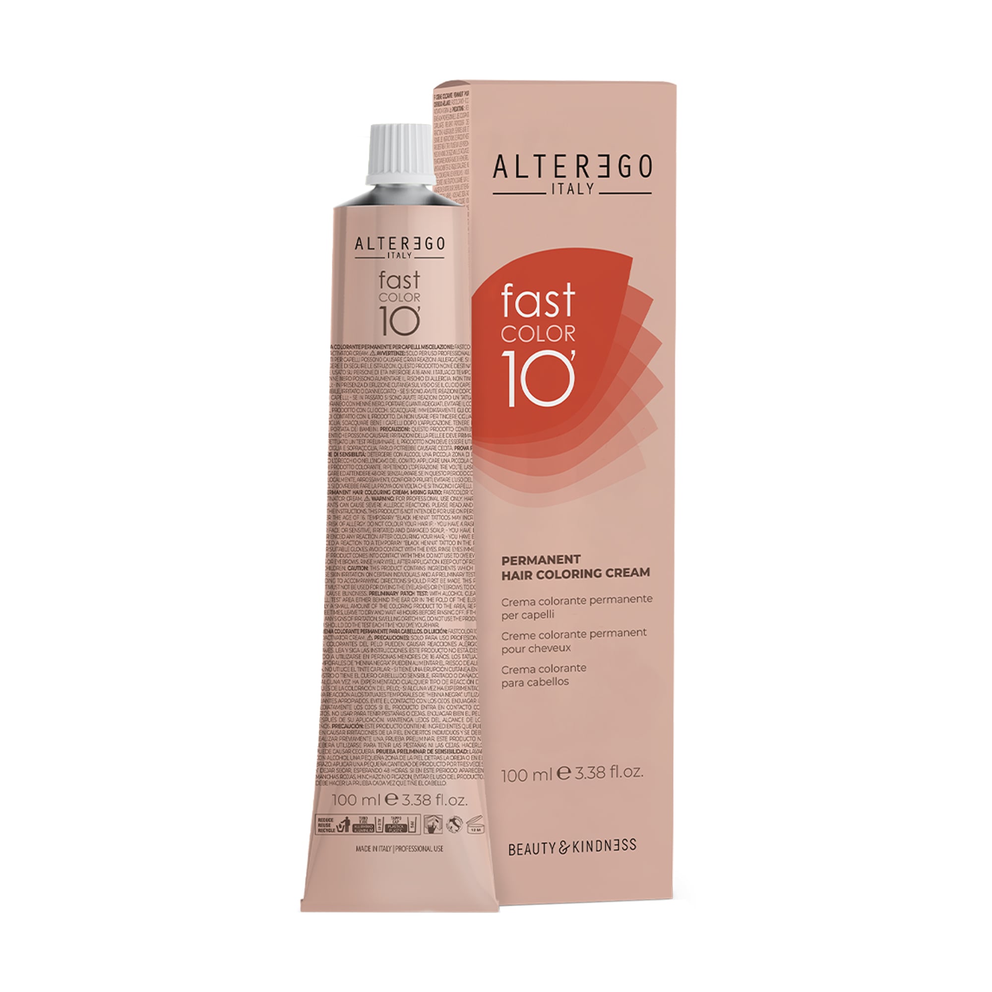 Уцінка! Перманентна крем-фарба для волосся Alter Ego Fast Color 10 Permanent Hair Coloring Cream 7/13, 100 мл